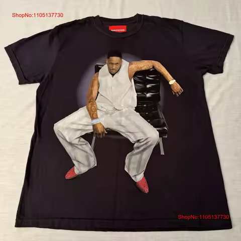 4Hunnid YG I m from Killa Cali T Shirt Size Medium Hip Hop Rap Compton vintage Washed Stretched desi