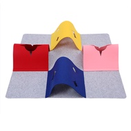 Cat Tunnel Foldable Space-saving Cat Tunnel Foldable Felt Cat Tunnel Interactive Playhouse Enrichmen