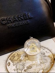 Chanel vip贈品 迷你水晶吊飾 6cm