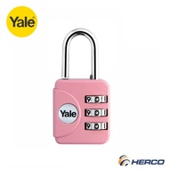Yale YP1/28/121/1P - Combination Padlock Pink