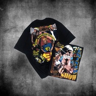 Rock Band Oversize The Eminem Show - T Shirt Vintage Eminem Black Cotton