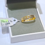 Cincin belah rotan emas 375 C371