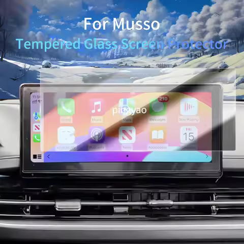 Car Sticker Screen Protector Navigation Display Tempered Glass Protective Film Car Accessories Vehic