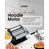 Noodle Maker Motor Signora Gilingan Pastel Gilingan Mie Listrik