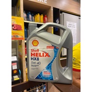 [ORIGINAL✅] SHELL HELIX HX8 5W-40 4L *ORIGINAL FROM SHELL