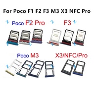 SIM Card Tray Holder For Poco F1 F2 F3 M3 X3 NFC Pro