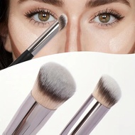 1/3pcs Makeup Brush Set, Concealer and Foundation Makeup Brush- Nylon Bristlefor All Skin Types, ABS