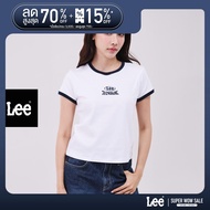 LEE เสื้อยืดแขนสั้นผู้หญิง คอลเลคชั่น Lee Bangkok รุ่น LE S426WTSSN34