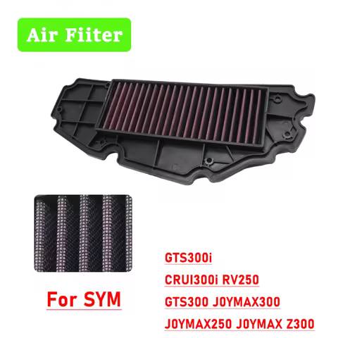 For SYM GTS300 GTS 300i CRUISYM300i Joymax300 Z300 GTS300i RV250 Motorcycle High Flow Air Filter Was
