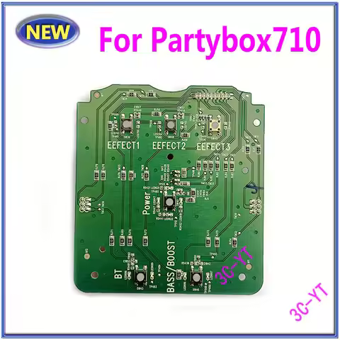 1pcs Original Key Switch Button Board For JBL Partybox710 Party box 710 E168066 400112-062110
