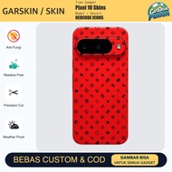 Vinyl Skin PIXEL 10 REDCODE ICONS Anti-Scratch Protector Case | By Fusion | Code - SWD7