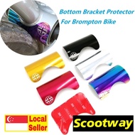 Bottom Bracket Protector Pad for Trifold Bicycle
