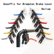 7 Colors Aceoffix for Brompton bike Brake Lever Handle oval punch Combinable original Shifters