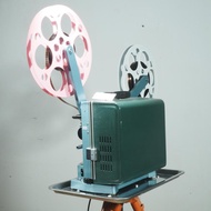 After 60 Nostalgic Antique Aiki Eiki16mm mm Old-fashioned Film Cinema Projector Wooden Tripod