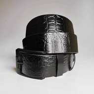 Sabuk Ikat Pinggang Pria Kulit/Gesper Kulit Pria/Belt Kulit Buaya