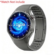 ไม่มีช่องว่างสายไทเทเนียมหรูสำหรับนาฬิกา Huawei GT 6 Pro สายรัดข้อมือโลหะไทเทเนียมสำหรับนาฬิกา Huawe