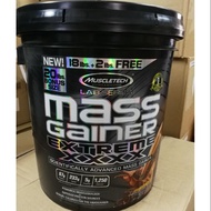 Muscletech Mass Gainer Extreme XXXX Protein 20lbs Weight Gainer Mass Builder Sizing Bulking Power St