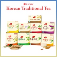 [Dongsuh茶] Korean Tea Bag Series 50T / Brown Rice Green Tea, Solomon's Seal Tea, Buckwheat Tea, Rooibos Barley Tea, Purple Corn Tea, Chamomile Brown Rice Green Tea