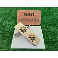 ASN 4D Collar Position Sign 2 Star