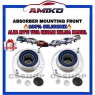 SILICONE MYVI ALZA VIVA KANCIL KELISA KENARI FRONT ABSORBER MOUNTING WITH BEARING HEAVY DUTY