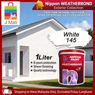 Nippon Paint Exterior Weatherbond White 145 - 1L