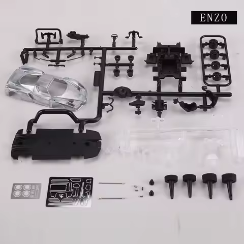 Motokit 1:64 HEC Beijing Model Exhibition enzo/488GTB/Ghost/Countach LP500S Die-cast alloy assembly 