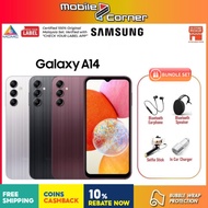 Samsung Galaxy A14 5G (128GB ROM/6GB RAM) Samsung Malaysia 3 MONTH WARRANTY BY SELLER