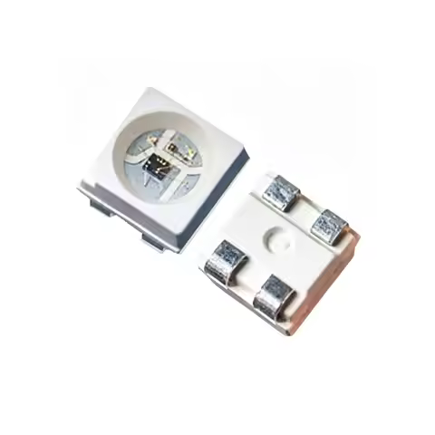 10-100PCS 3535 RGB DC5V LED WS2812B Chip WS2812 Individually Addressable Pixels Chip WS2811 IC Built