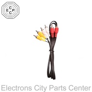 3X3 RCA AUDIO VIDEO CABLE 1M