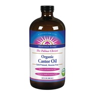 Heritage Store Castor Oil Organic, Fragrance Free 32 oz