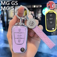 MG car key cover for MG GS/MG 5 MG car remote key case MG GS key cover MG 5 key case key casing car 