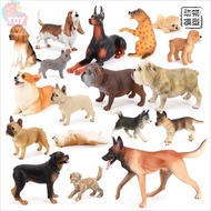 Children's Science Educational Toys Simulation Dog Model Wolf Dog Doberman Teddy Piccolo Shepherd Bu