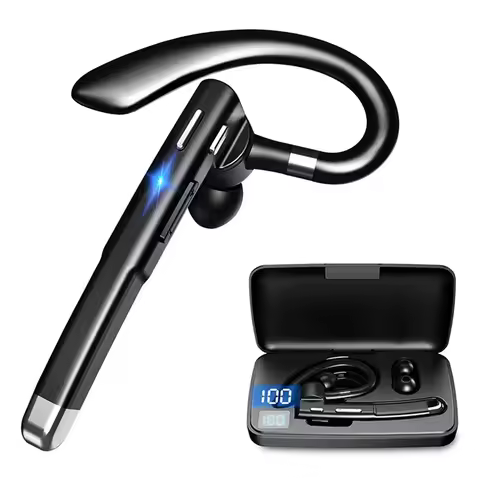 YYK520 Hanging Ear Wireless Bluetooth Headset 5.3 Hands-free Mic Call Noise Reduction Driving Single