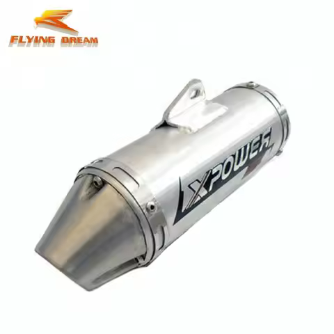 Motorcycle Muffler 39mm Exhaust End Pipe GPX T4 Racing Tail Pipe For Pit Dirt Bike Off-road Enduro S