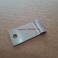 YAMAHA OBM 15HP E15D PLATE #6B4-44116-00 2-Stroke Outboard Engine