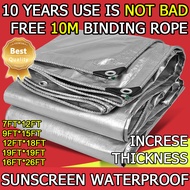 【Durable for 50 years】trapal waterproof makapal Trapal Lona Tolda Tarpaulin Sunscreen waterproof dur