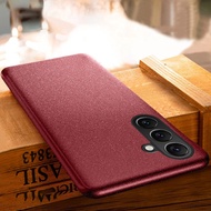 Phone case For Samsung Galaxy S25 / S25 Plus / S25 Ultra Back cover Matte Silicone Super Scrub Non-s