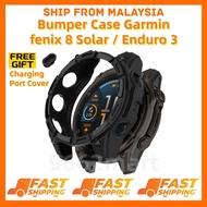 Garmin fenix 8 Solar 47mm 51mm Enduro 3 Case Cover Bumper Case Bezel Protector Screen Protector