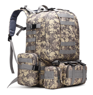 กระเป๋าเป้สะพายหลังเดินป่า กระเป๋าเป้สะพายหลังยุทธวิธีกระเป๋าสะพายคู่ กระเป๋าเป้สะพายหลังชายความจุสู