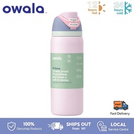 24oz/32oz Owala Freesip Sports Water Cup Thermos Cup Thermos Straw Cup Car Cup Stainless Steel Therm