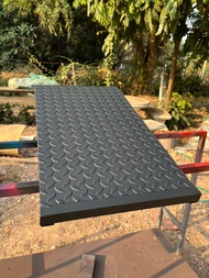 PradooSiam บันไดเหล็ก บันไดไต่ระดับ แบบเรียบ ทางลาด 35xย60xส15-35ซม. บันไดขึ้นฟุตบาท บันได้ขึ้นฟุตบา