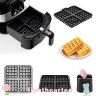 LIGHTHEARTED 1pcs Waffle Baking Mold, Silicone Reusable Air Fryer Waffle Maker, Square Waffle Mould 