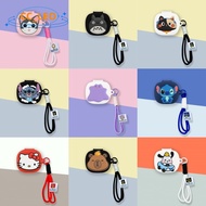 for Anker Soundcore R60i NC Case Cute Stitch Winnie the Pooh Cartoon Soundcore P31i Silicone Soft Ca