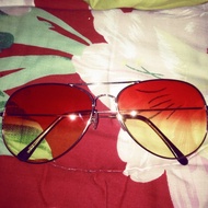 red and yellow sunglasses