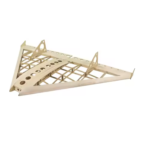 DW Hobby 1.0M Air Kart Delta Wing RC Airplane Balsa Kit Wooden Plane Remote Control Flying Kit Model