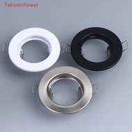 (Takashiflower) LED Downlights Frame Round Fixture Adjustable Downlight Led Holders Cutout For GU10 