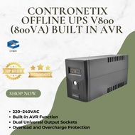 Contronetix Offline UPS V800 (800VA) Built in AVR CT-UPS-V800