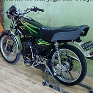 Kulit Jok Motor  RX King Standar / Bahan Ori Sarung Jok Motor  RX King A7