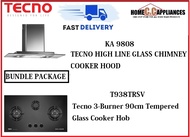 TECNO HOOD AND HOB FOR BUNDLE PACKAGE ( KA 9808 &amp; T 938TRSV ) / FREE EXPRESS DELIVERY