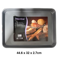 Outperfoem Non-Stick Baking Tray 44.6x32x2.7cm | Heavy Duty Oven Tray for Cookies, Cake & Roasting P